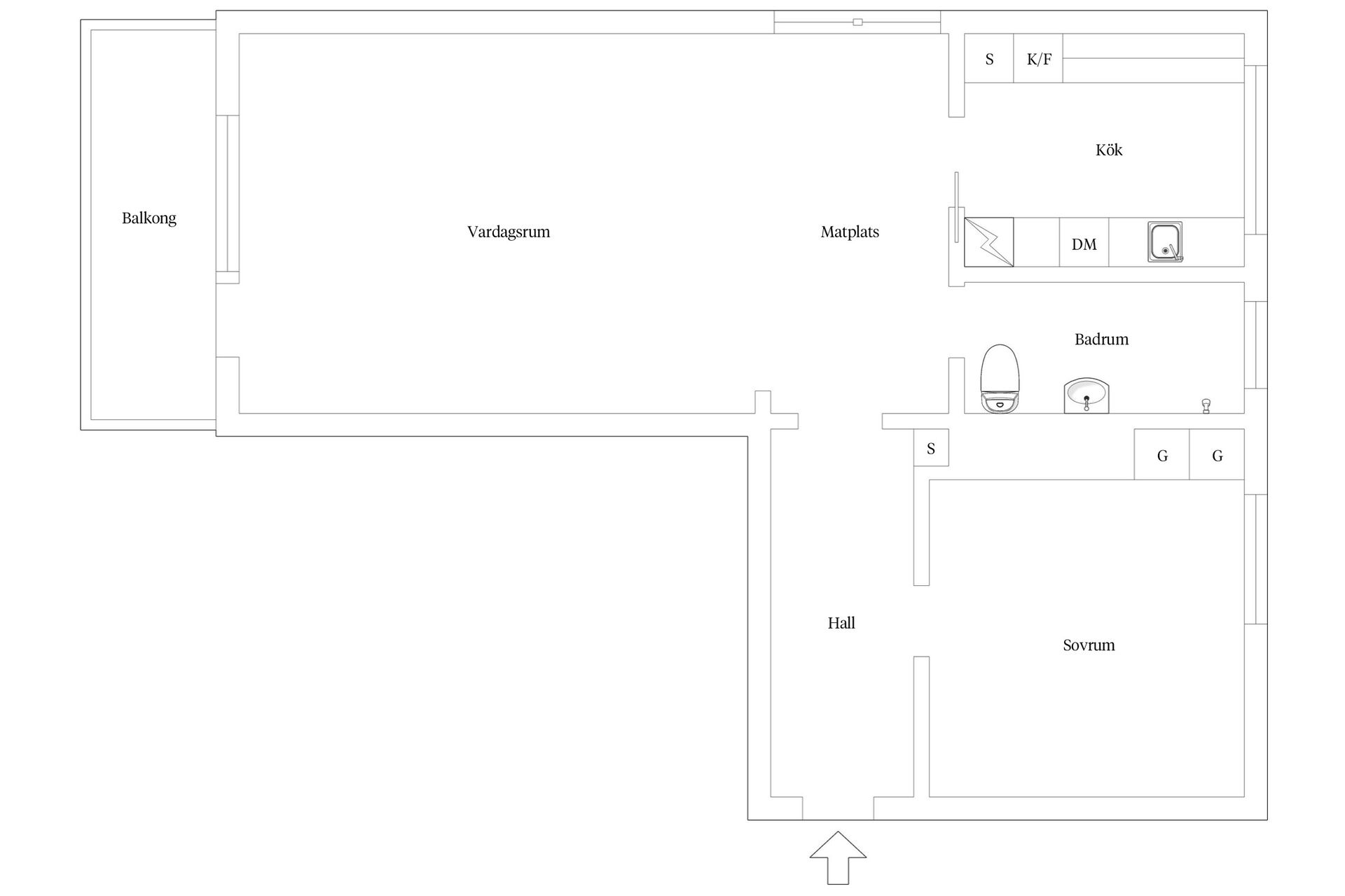 Bostadsrätt, Göteborgsvägen 72B, Surte, Ale