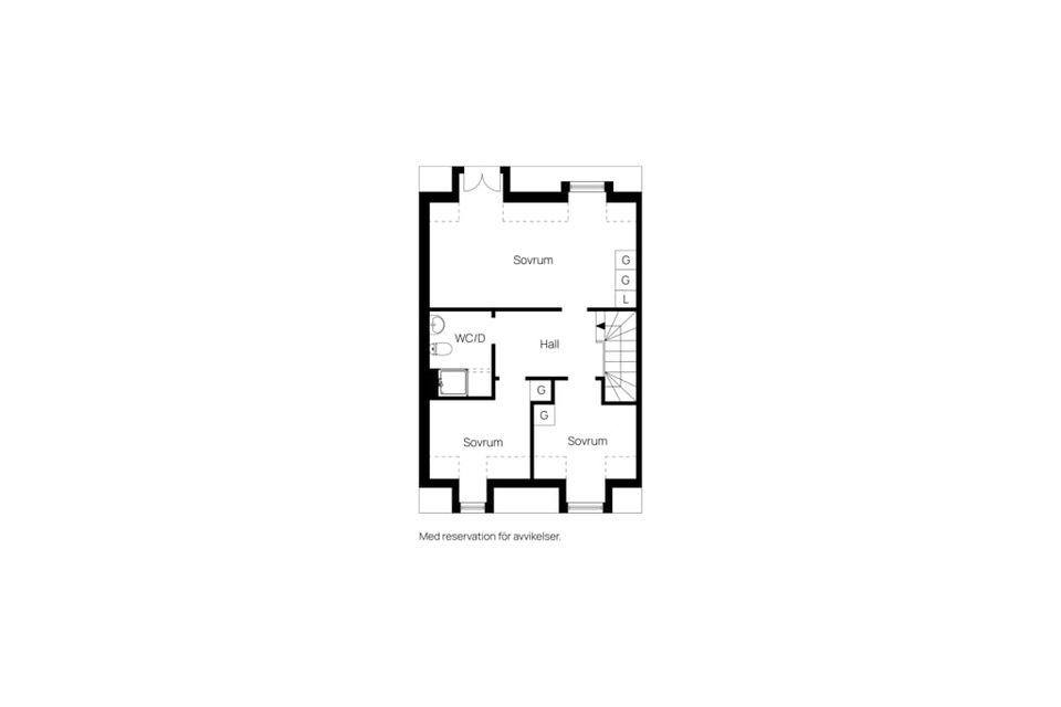 Radhus, Nästegårdsvägen 1 A, Lillån, Örebro