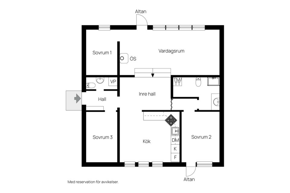 Radhus, Fasanvägen 43, Märsta - Ekilla, Sigtuna