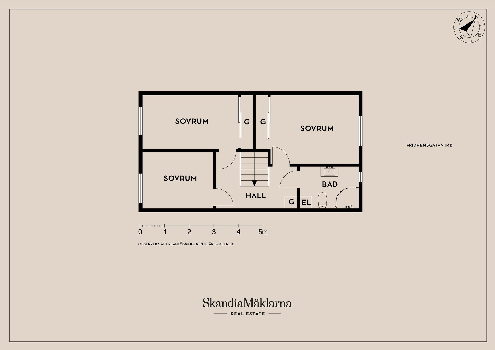 Radhus, Fridhemsgatan 14B, Centralt, Kungälv