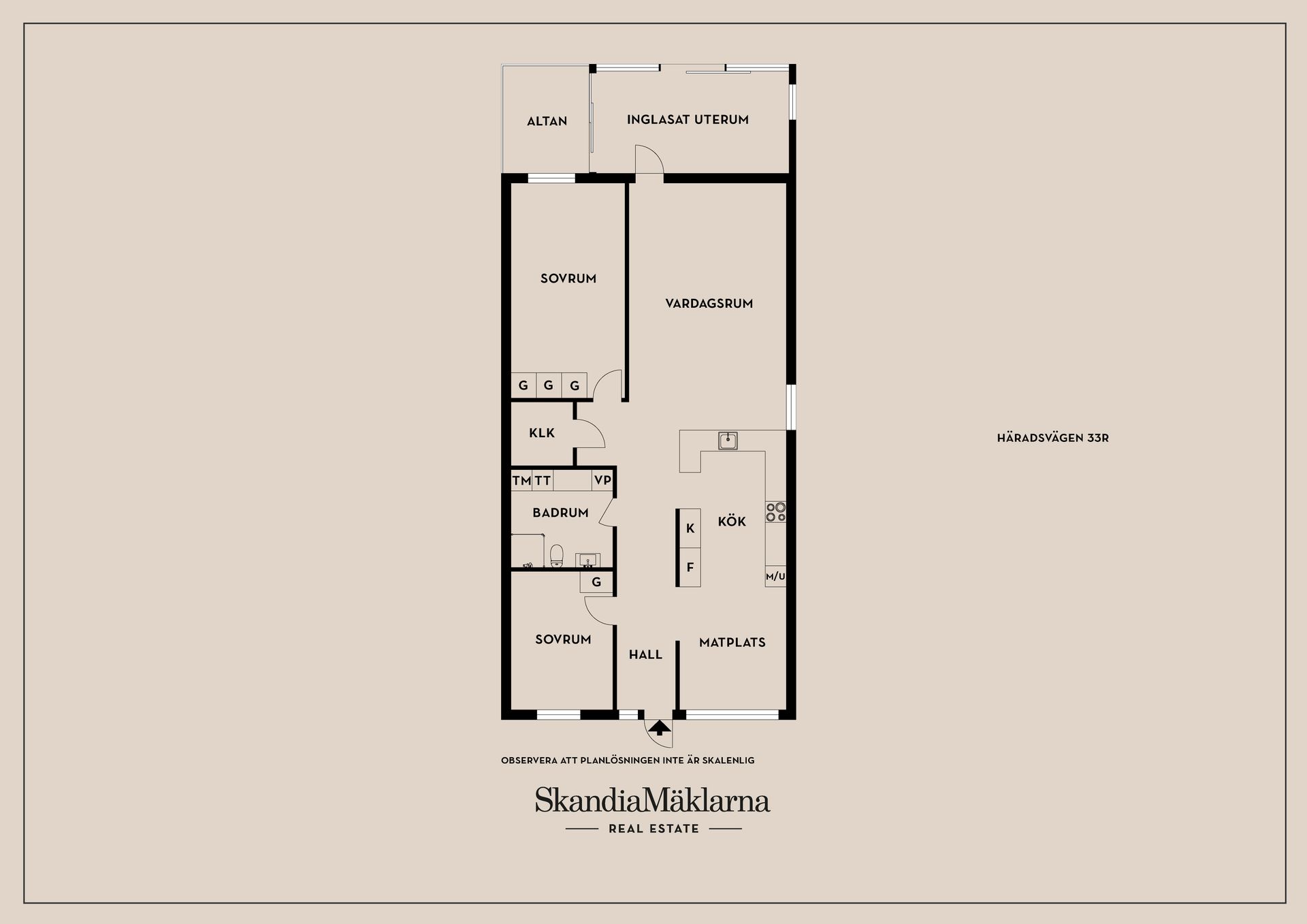 Bostadsrätt, Häradsvägen 33R, Ytterby, Kungälv