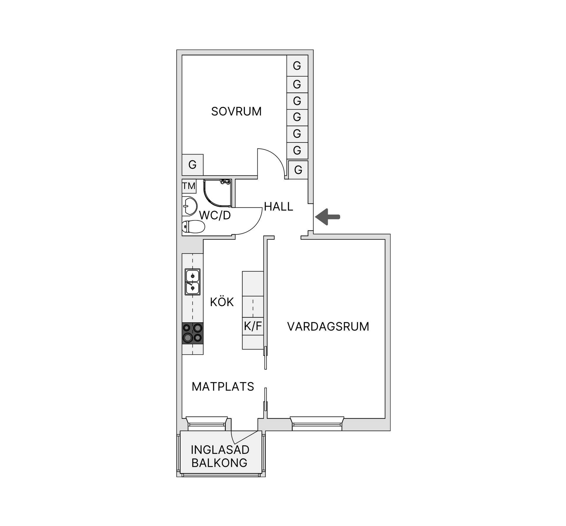 Bostadsrätt, Noleredsvägen 11A, Torslanda - Centralt, Göteborg