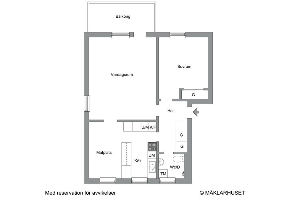 Bostadsrätt, Vadmalsvägen 13, Riksby, Stockholm