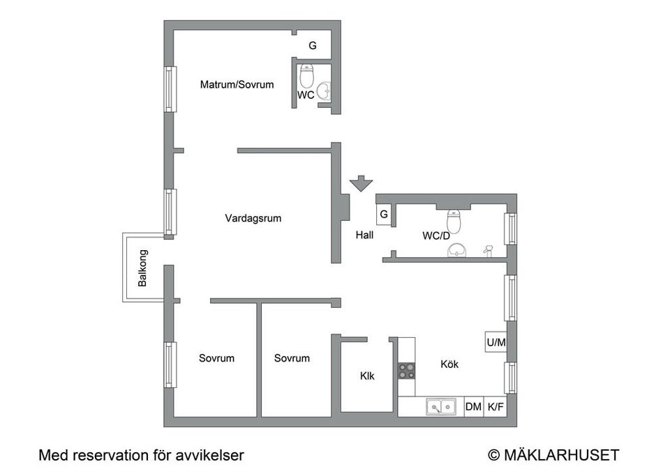 Bostadsrätt, Galonvägen 8, Riksby, Stockholm