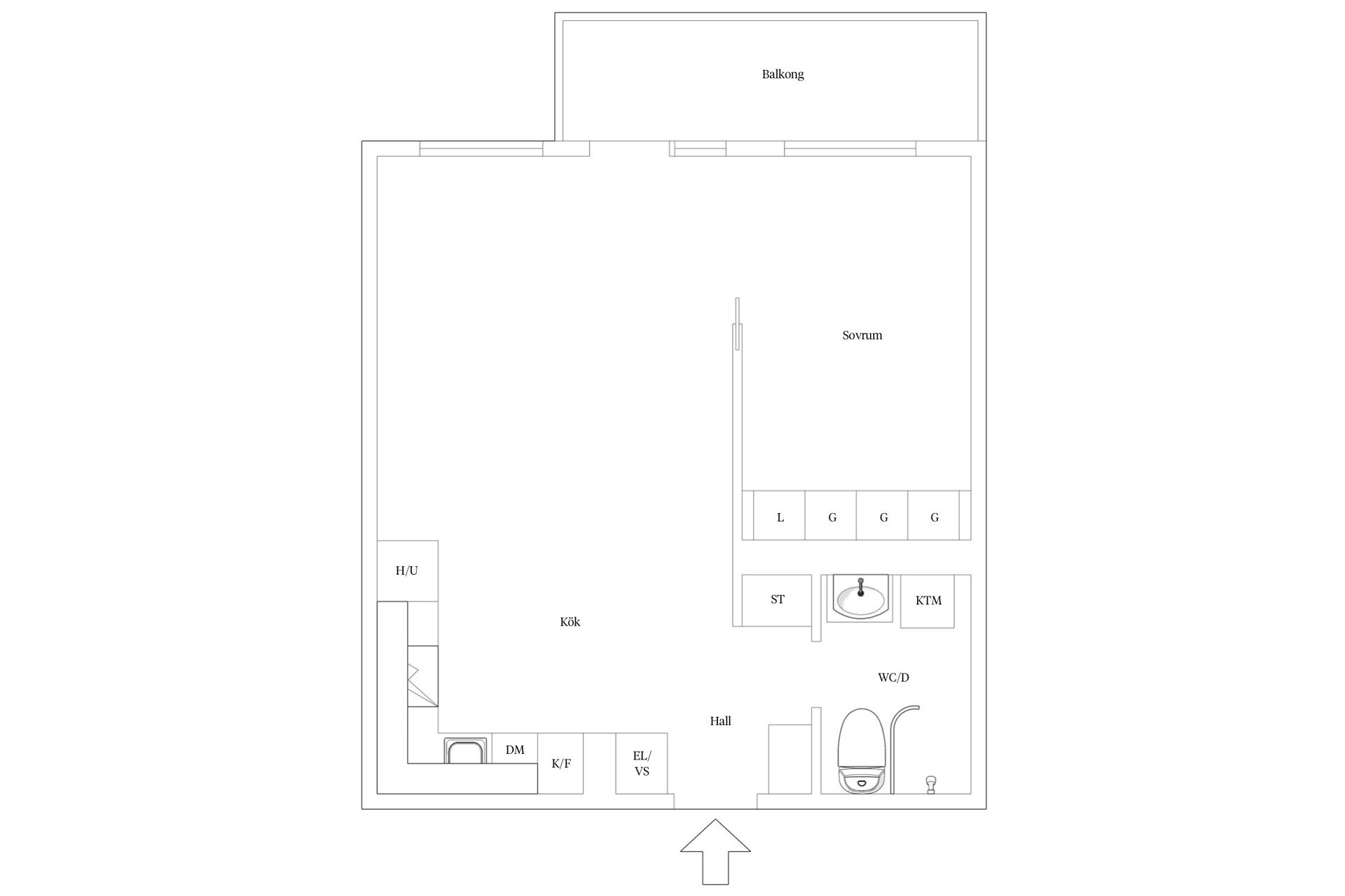 Bostadsrätt, Löfströms allé 2B, Centrala Sundbyberg, Sundbyberg