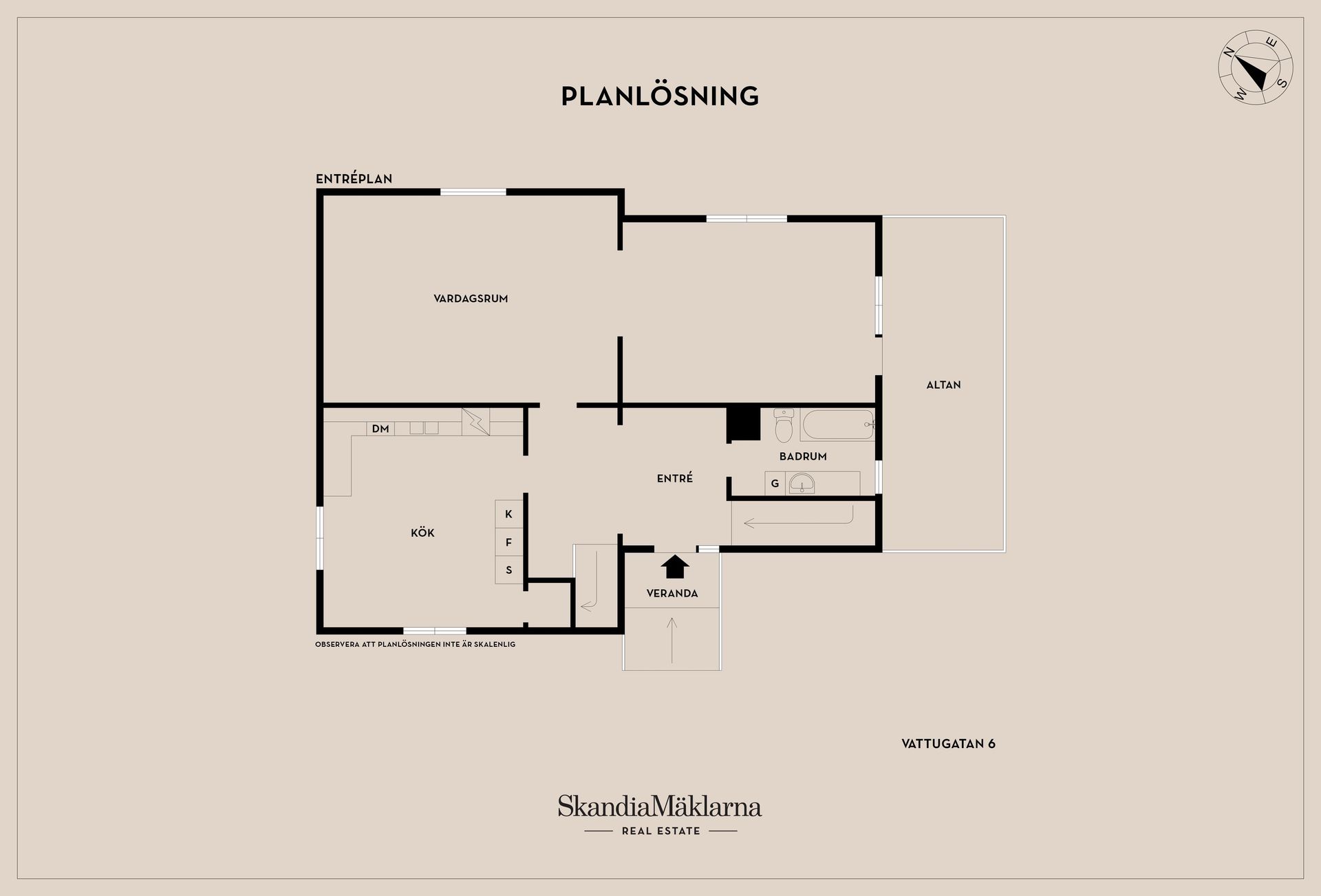 Villa, Vattugatan 6, Mjölby