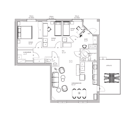Bostadsrätt, Motalagatan 15, Vadstena