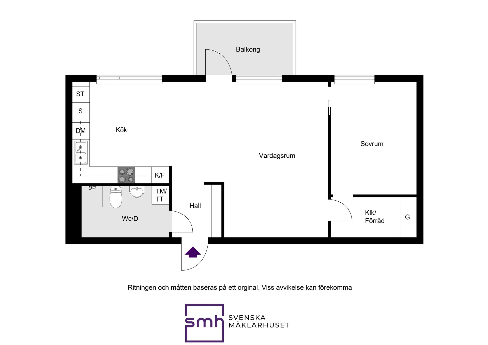 Bostadsrätt, Pepparvägen 66, Hökarängen, Stockholm