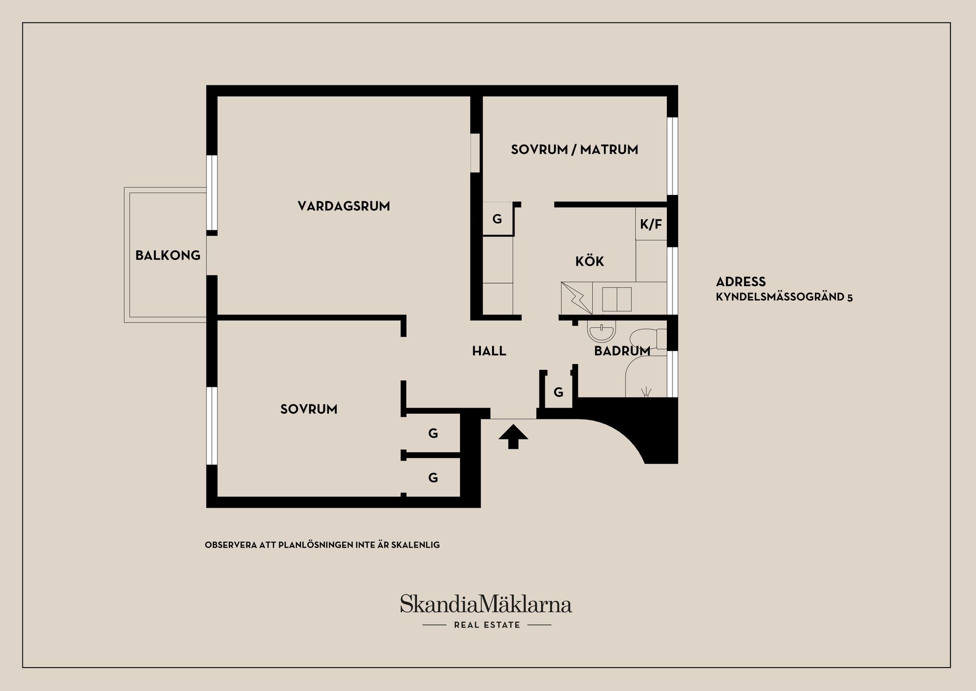 Bostadsrätt, Kyndelsmässogränd 5, Midsommarkransen, Stockholm