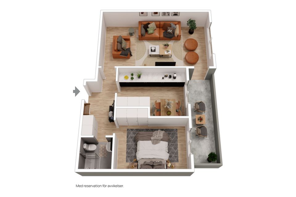 Bostadsrätt, Sturegatan 36d, Runneryd, Nässjö