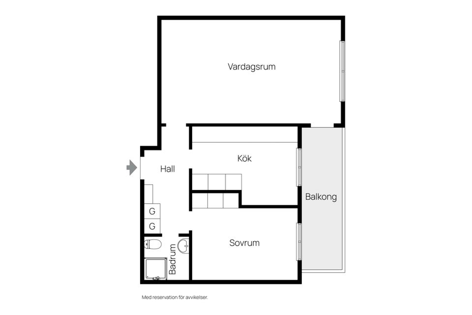 Bostadsrätt, Sturegatan 36d, Runneryd, Nässjö
