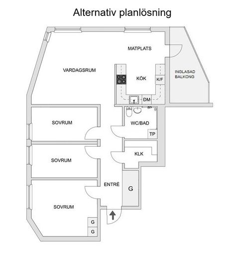 Bostadsrätt, Vitlöksgränd 3, Tyresö Centrum/Farmarstigen, Tyresö
