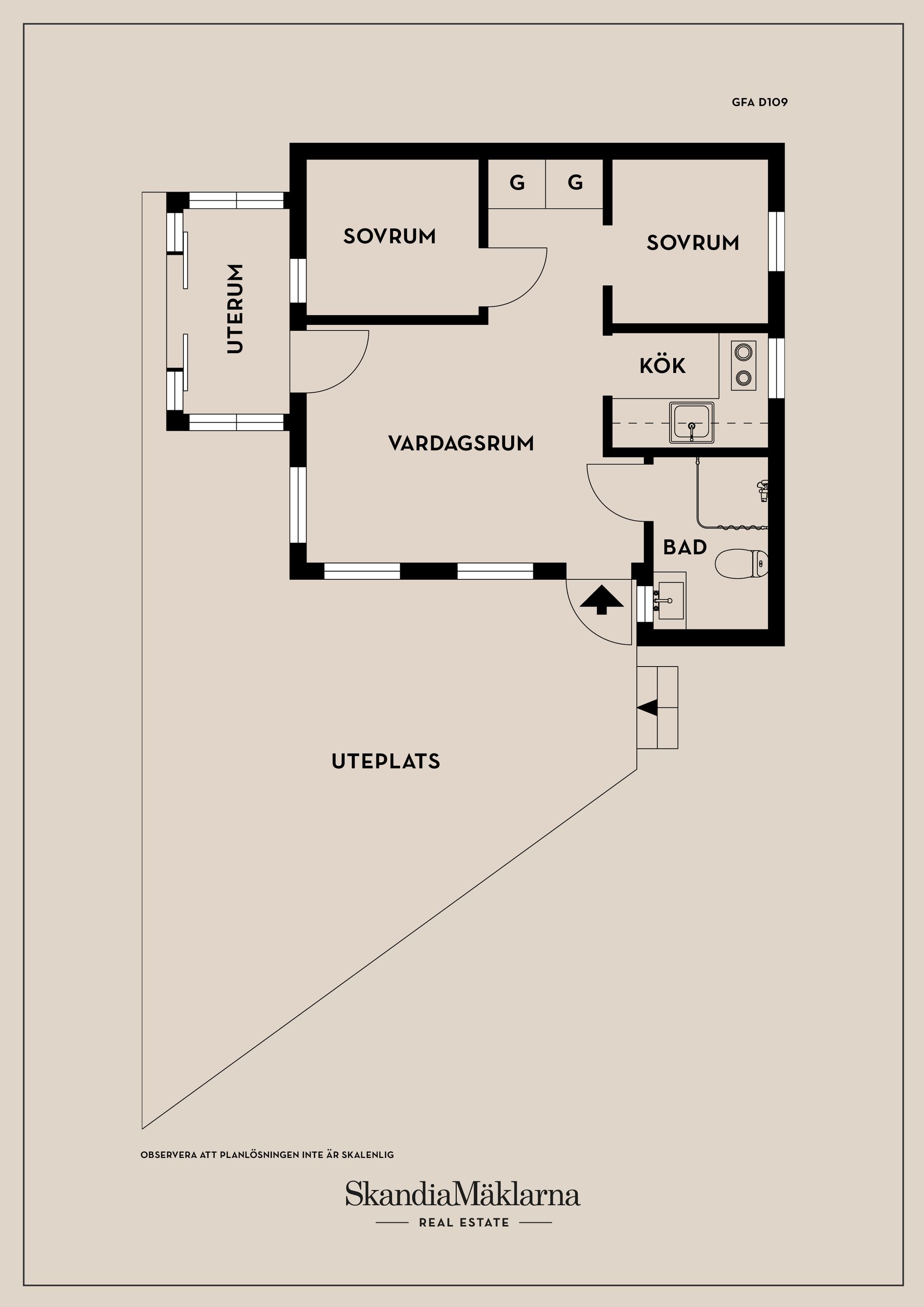 Fritidshus, Gfa D109, Askim-GFA, Göteborg