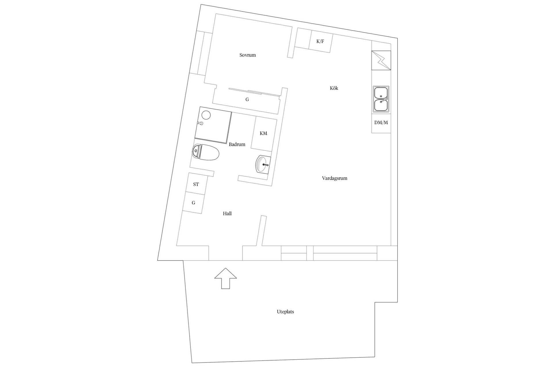 Bostadsrätt, Fälggatan 2, Sockerbruket, Lund