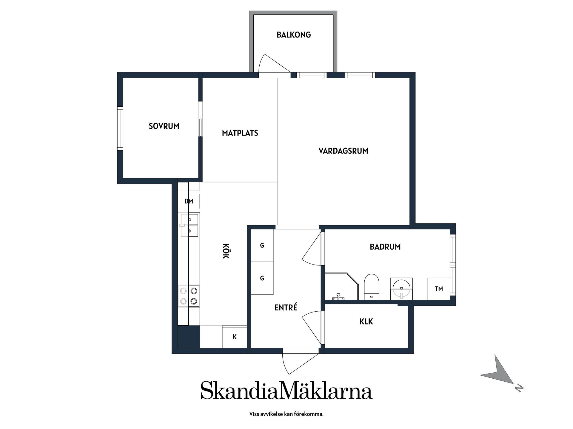 Bostadsrätt, Sörgärdsgatan 23, Centralt, Strängnäs