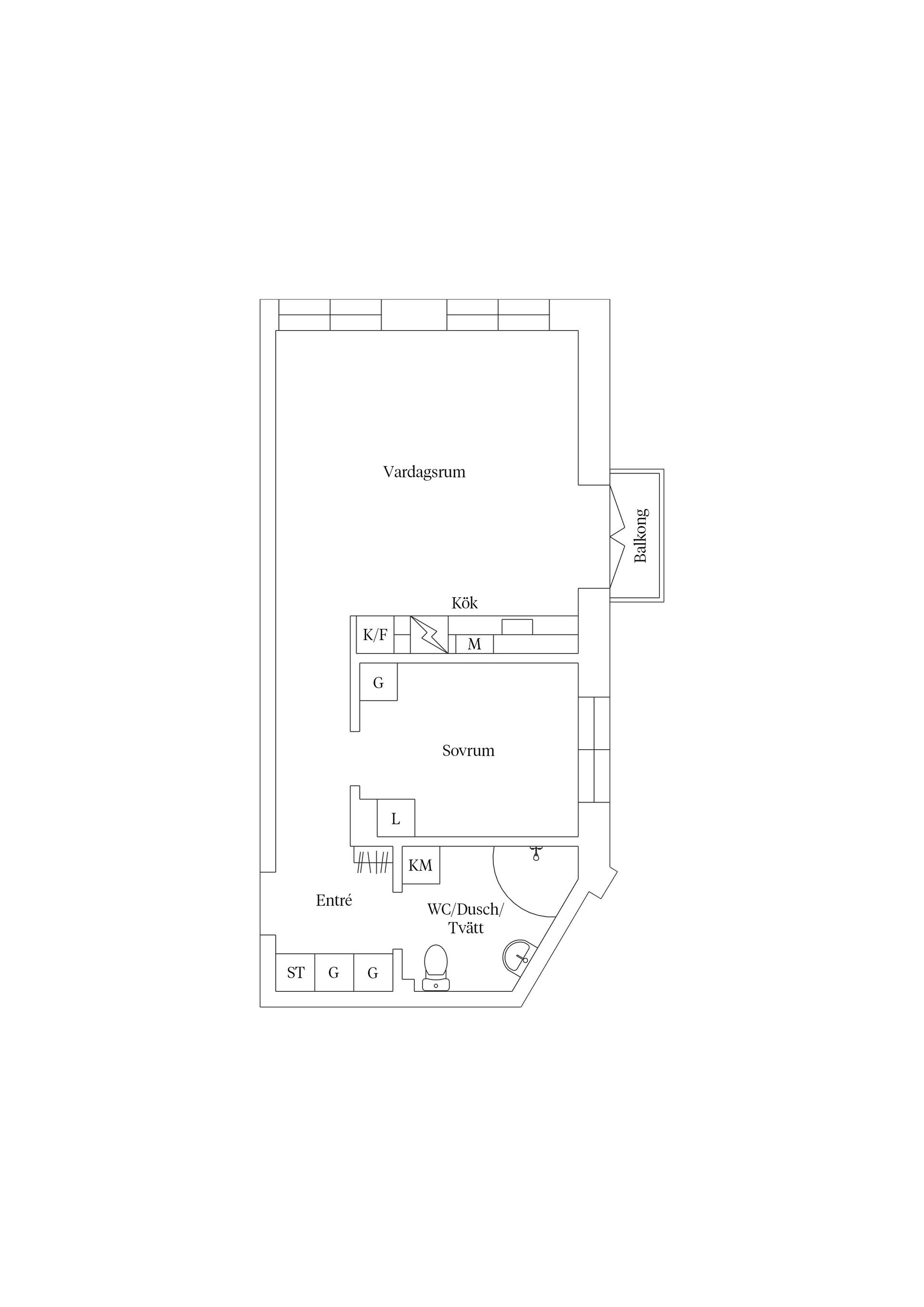 Bostadsrätt, Östsvängen 1B, Valla, Linköping