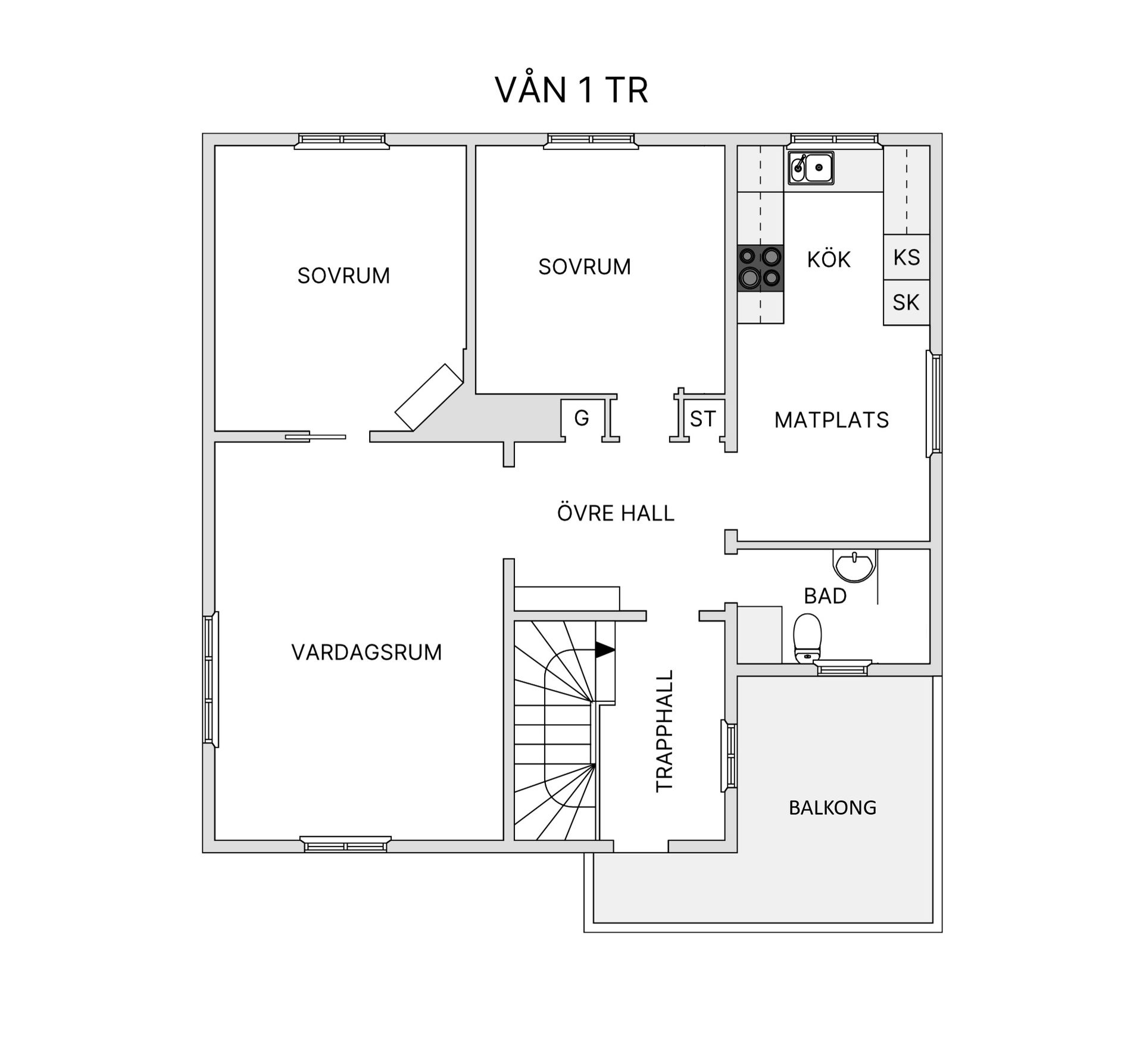 Villa, Amiralsvägen 4, Ursviken, Skellefteå