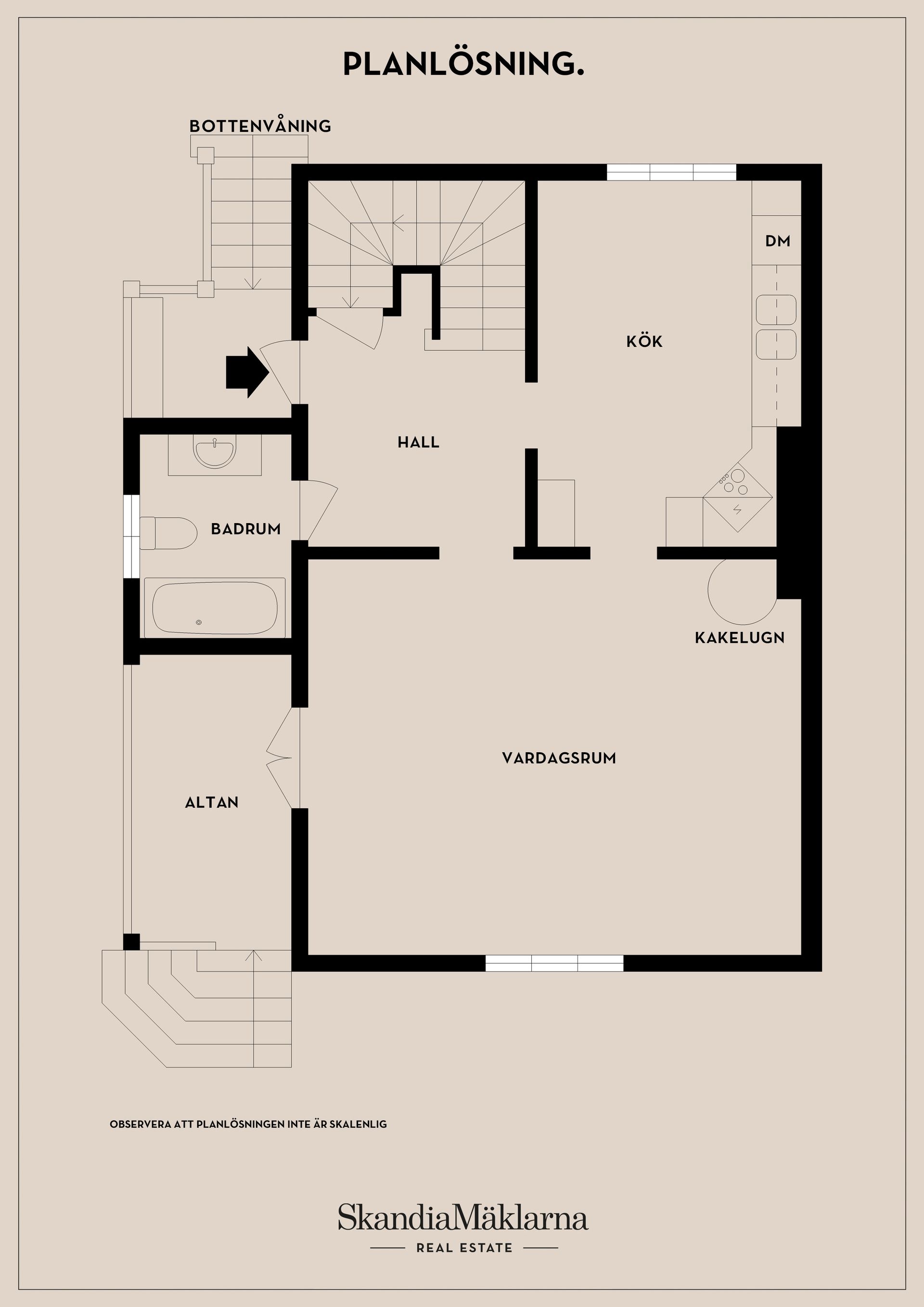 Radhus, Margaretavägen 84, Gamla Enskede, Stockholm