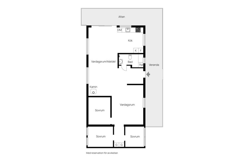 Villa, Skatan 104, Skatan, Sundsvall