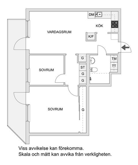 Bostadsrätt, Lovisedalsvägen 172, 3 tr, Nacka Älta - Södra Hedvigslund, Nacka