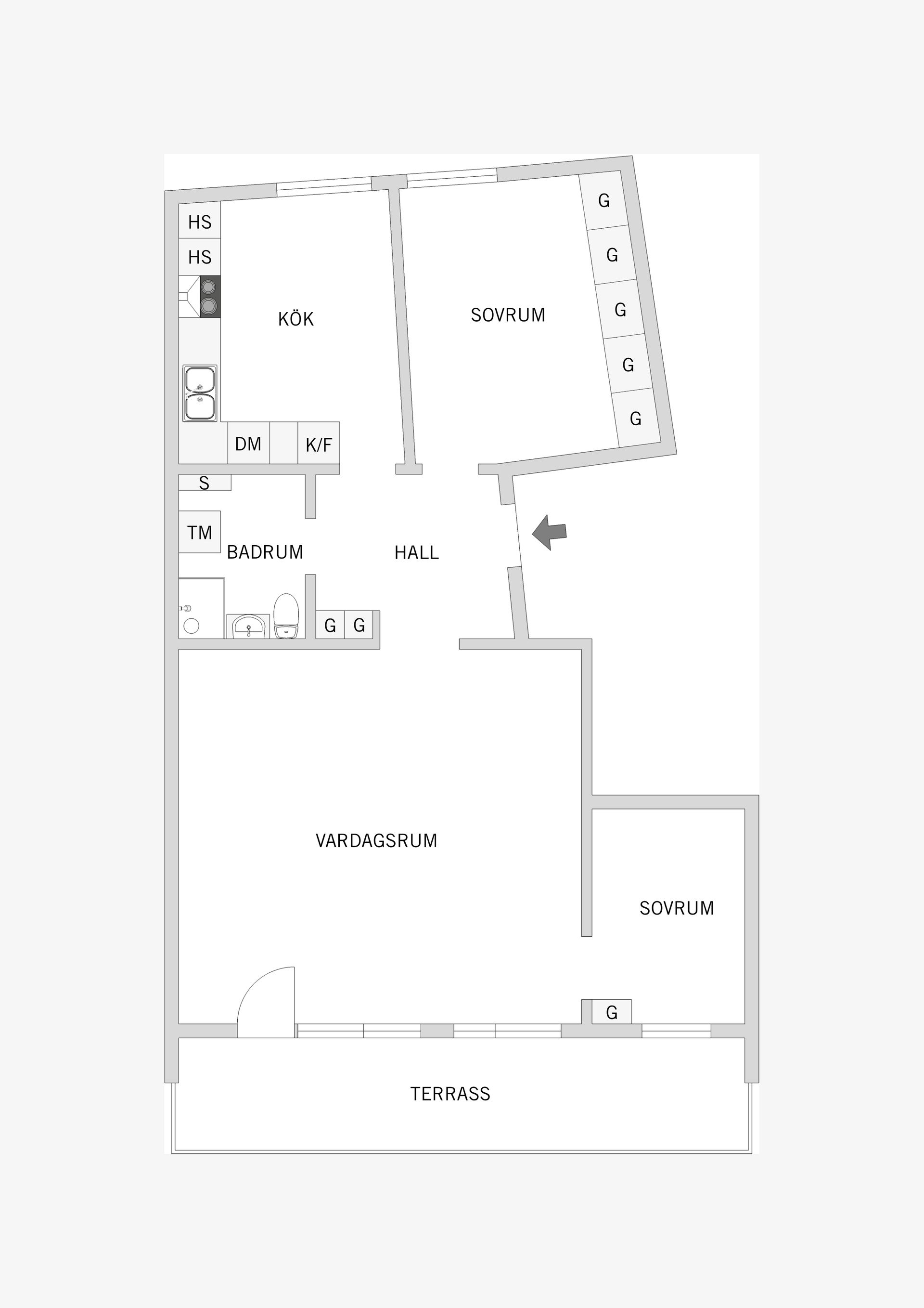 Bostadsrätt, Norra Liden 35, Inom Vallgraven, Göteborg