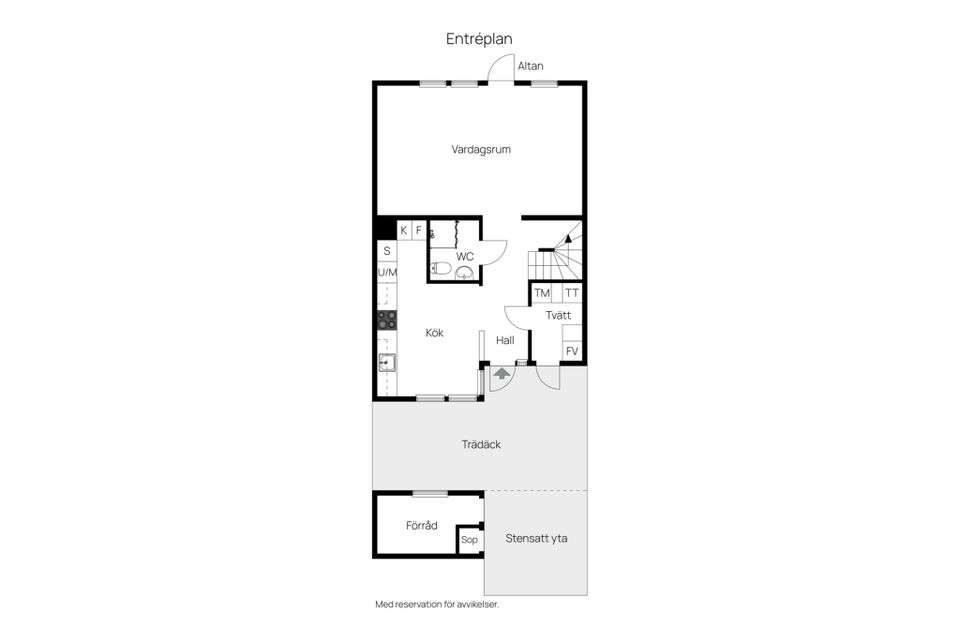Radhus, Atletvägen 37, Ulriksdal, Lidköping