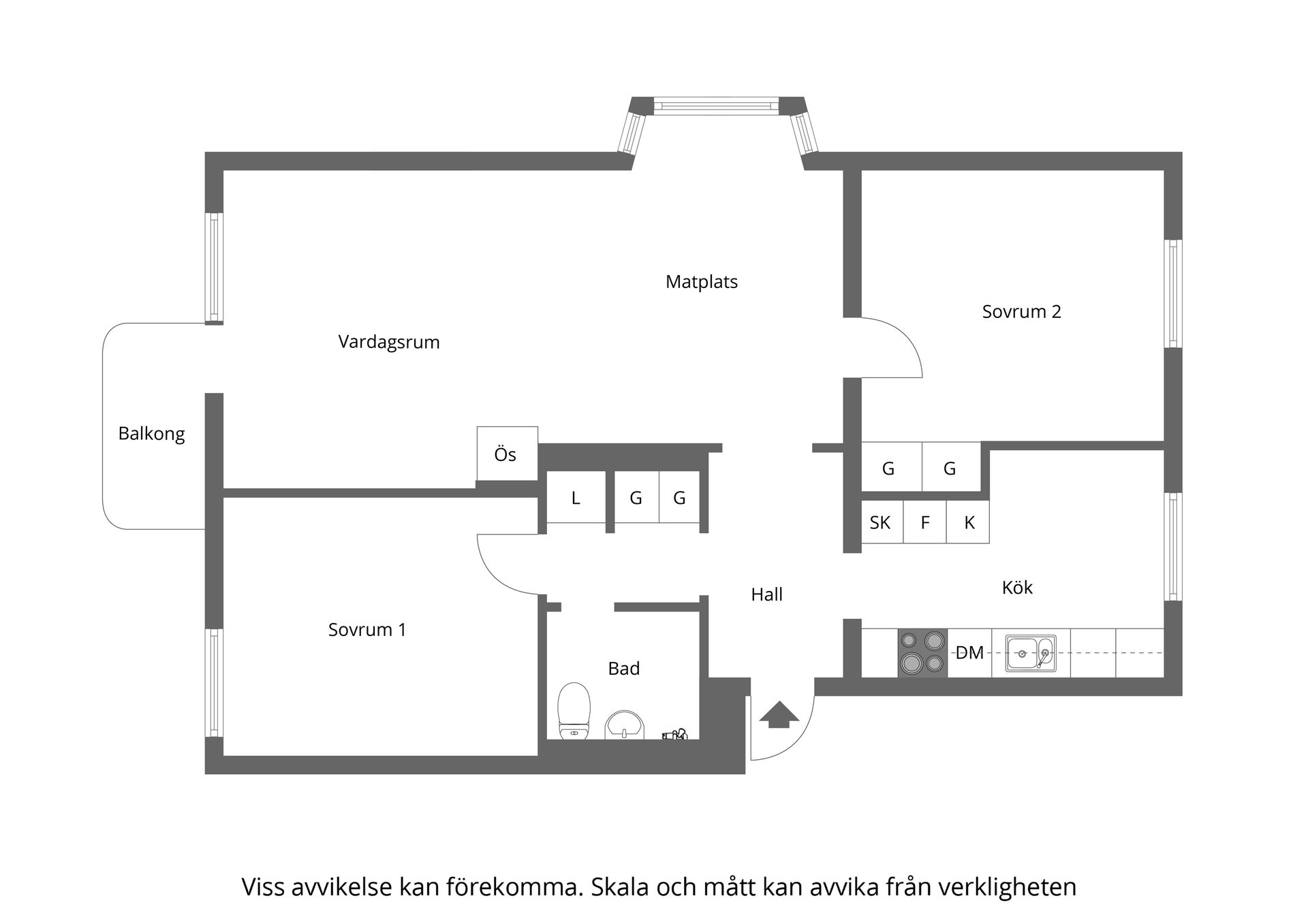 Bostadsrätt, Långgatan 10A, Sankt Ilian, Enköping