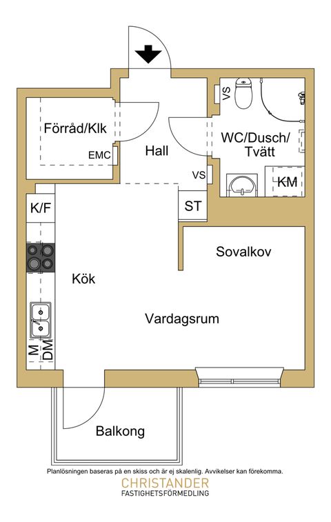 Bostadsrätt, Grafiska Vägen 4A, Innerstaden - Almedal, Göteborg