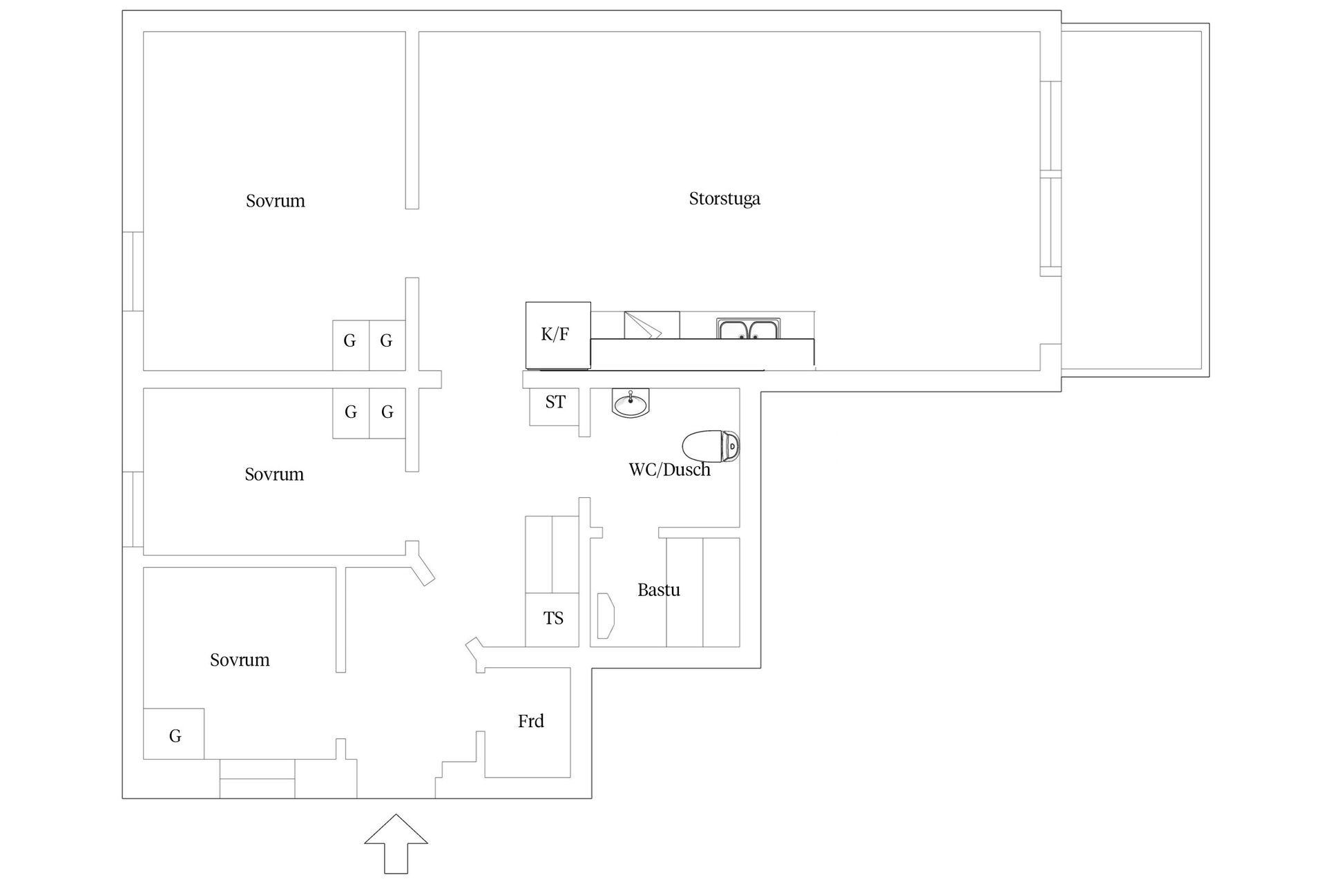 Bostadsrätt, Östlienvägen 1, lgh 643, Åre By, Åre