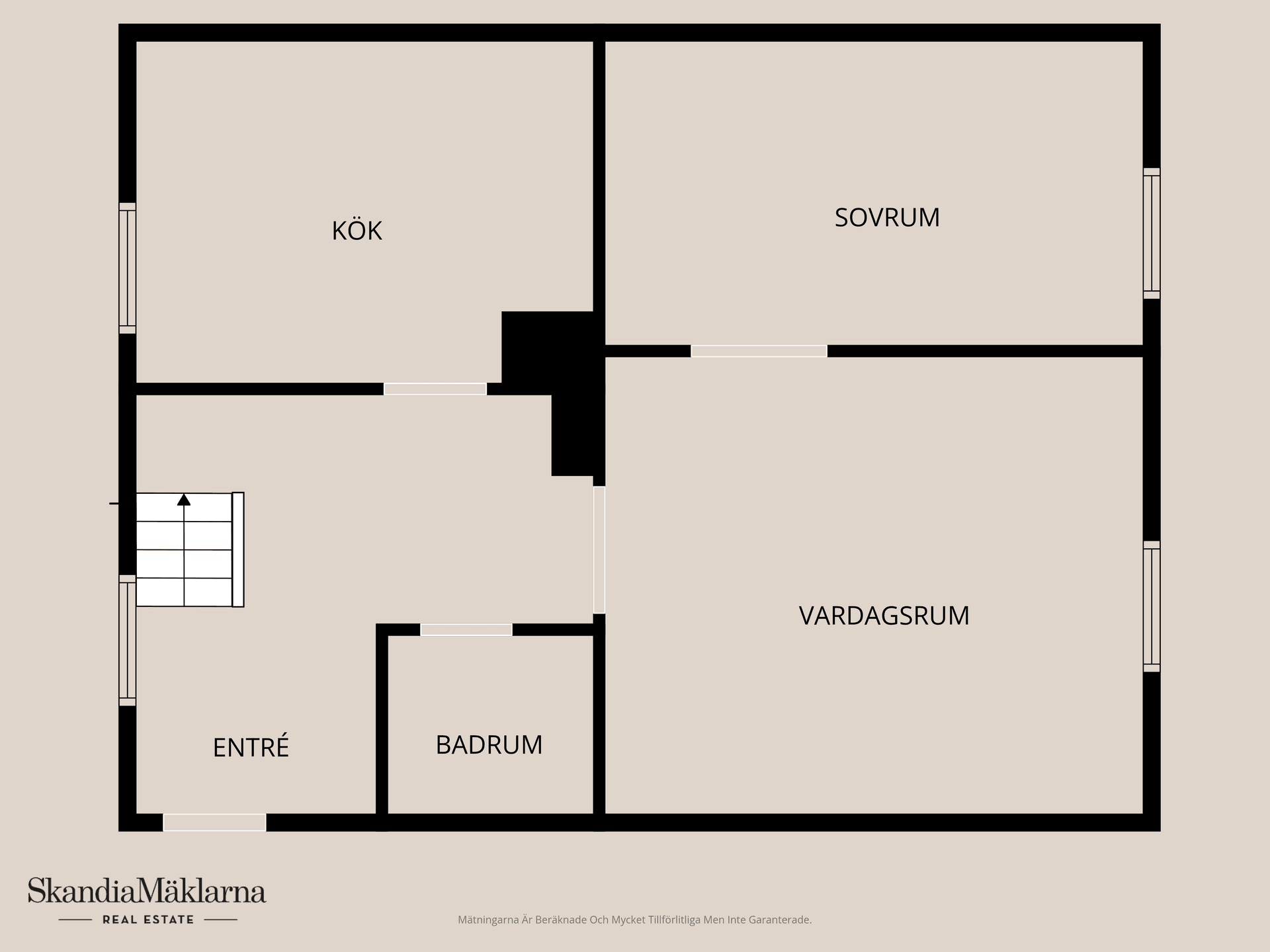Bostadsrätt, Beckhovsgatan 1A, Udden, Kristianstad