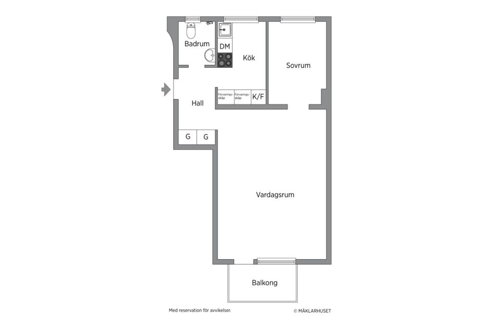 Bostadsrätt, Ståltrådsvägen 32, Johannesfred, Stockholm
