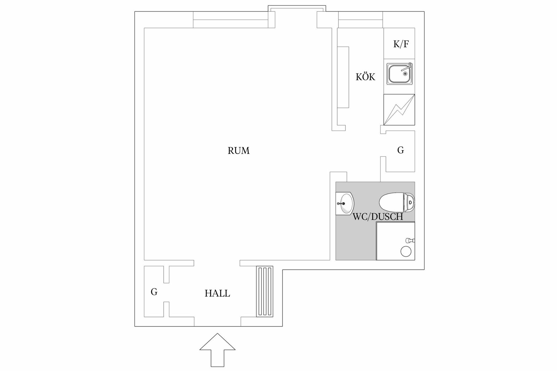 Bostadsrätt, Helgeandsgatan 18B, Lund - Centrum, Lund