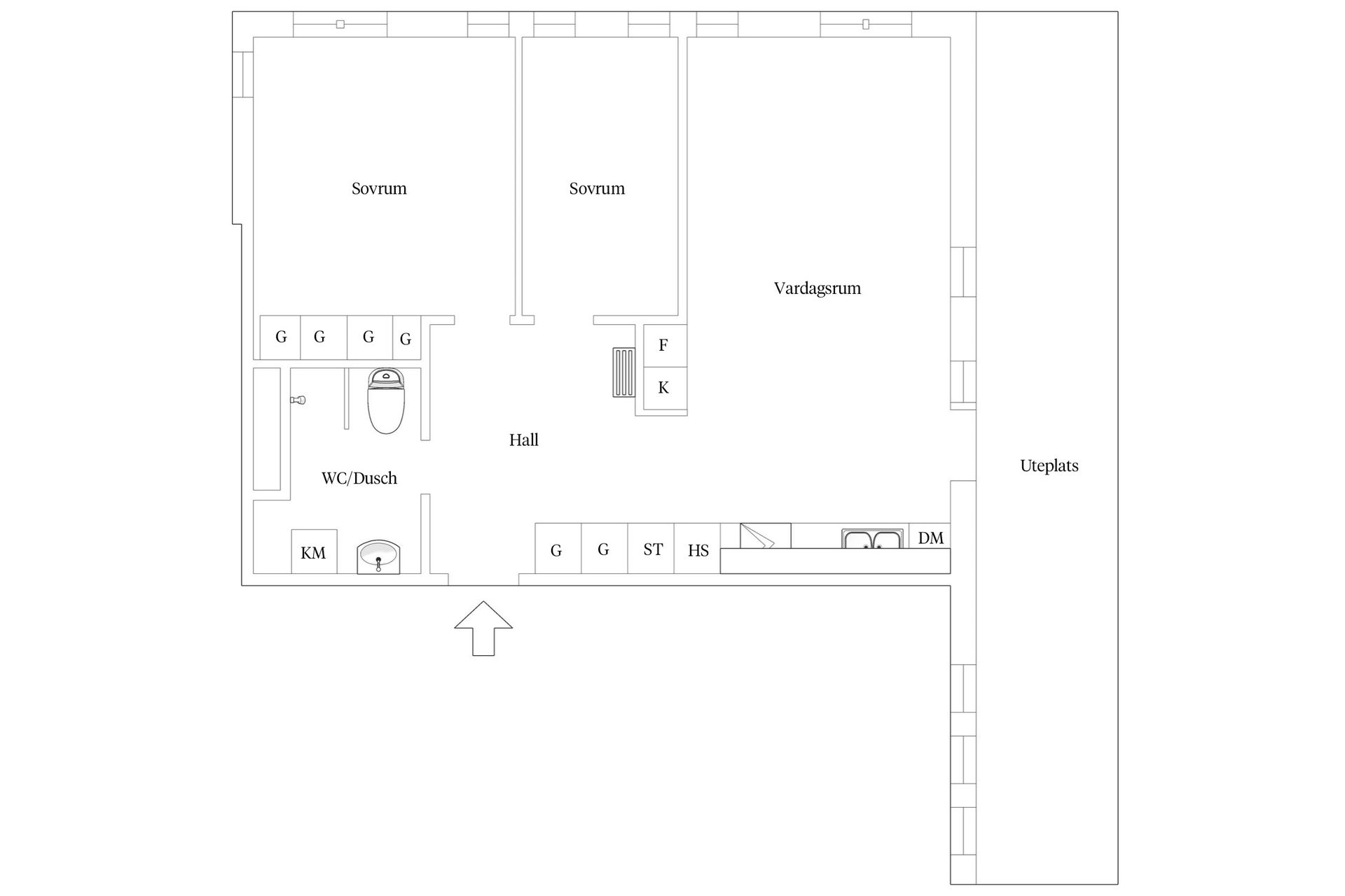 Bostadsrätt, Svartviksslingan 59, Bromma - Minneberg, Stockholm