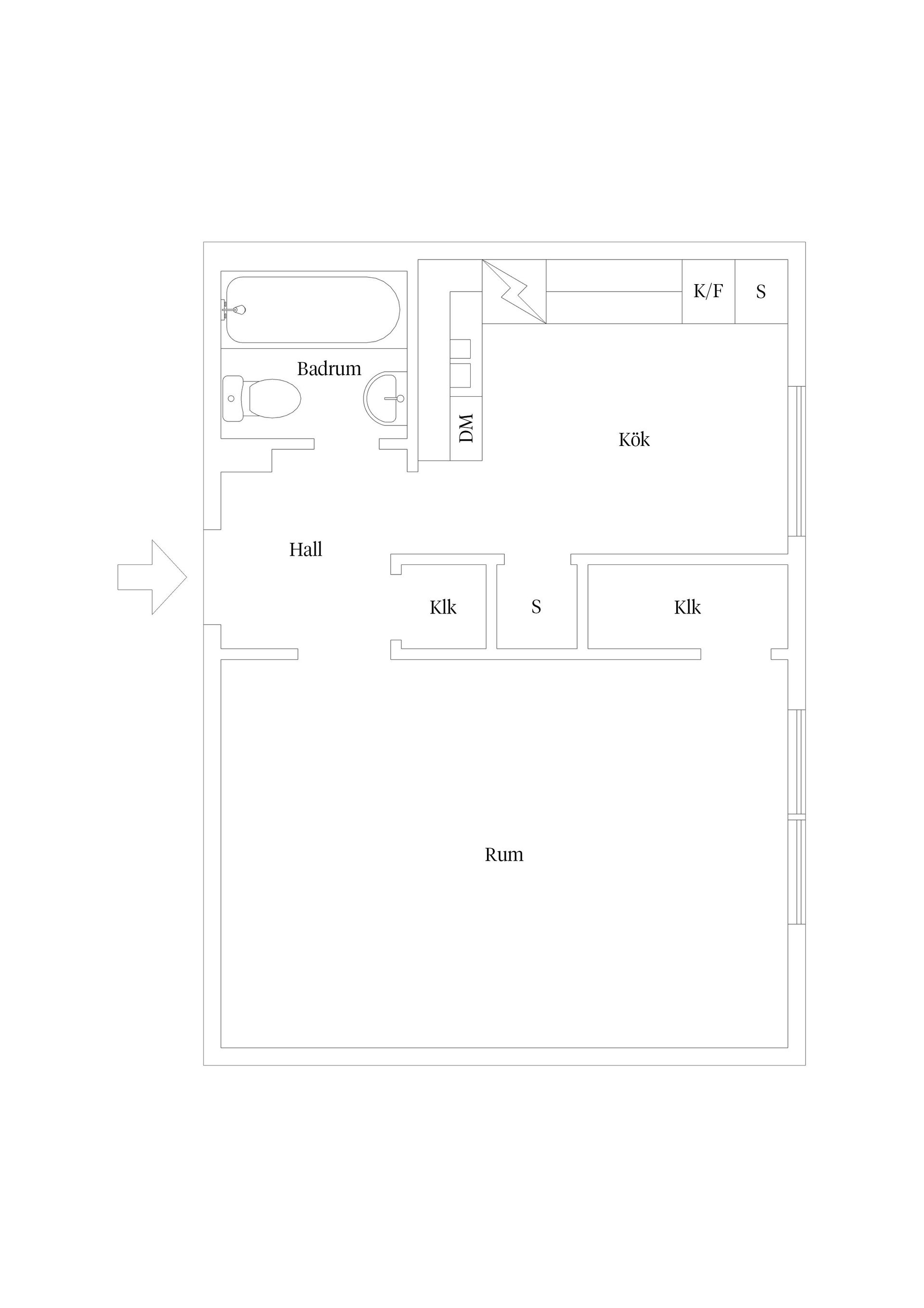 Bostadsrätt, Murargatan 26B, Salabacke, Uppsala