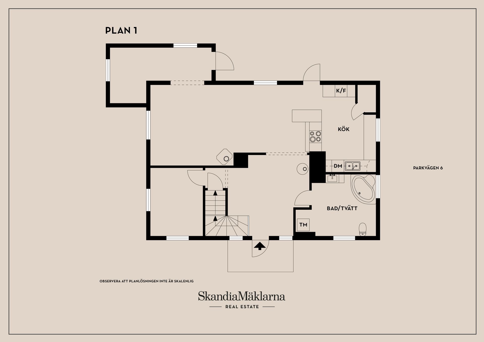 Villa, Parkvägen 6, Forshaga