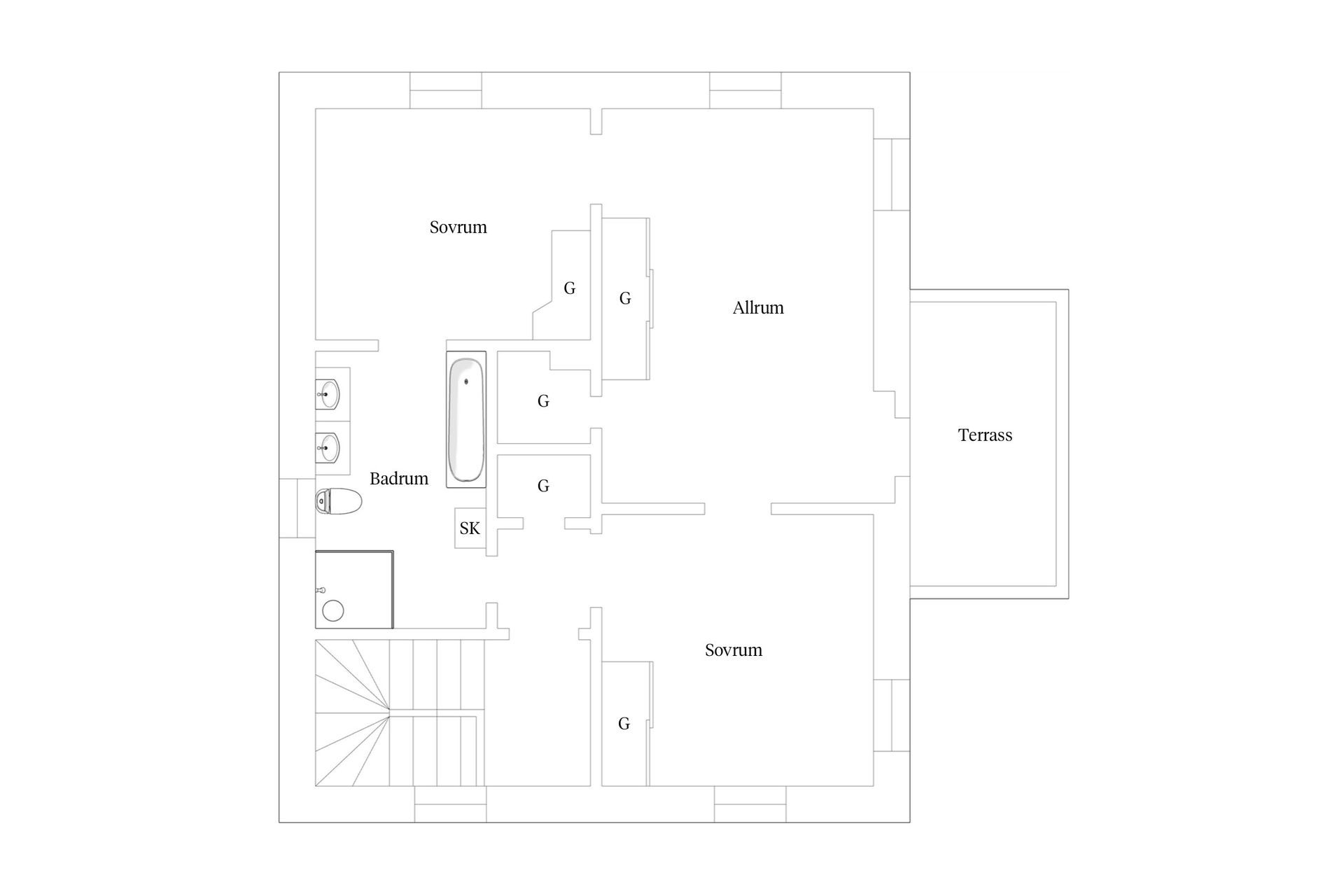 Villa, Byvägen 32, Gamla Åkarp, Burlöv