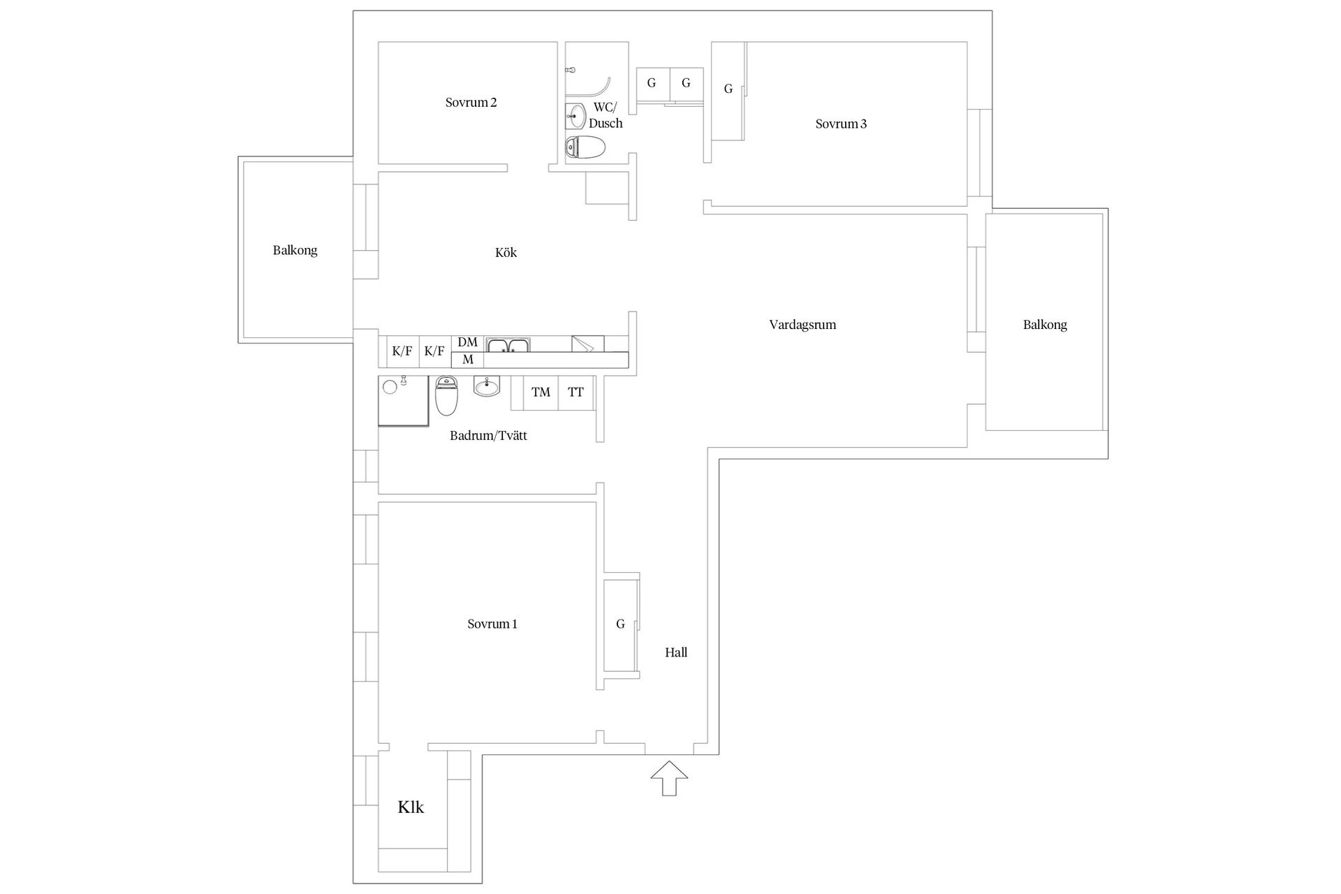 Bostadsrätt, Kung Oskars väg 15B, Sockerbruket, Lund