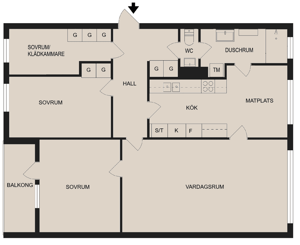Bostadsrätt, Morängatan 8, Vilbergen, Norrköping