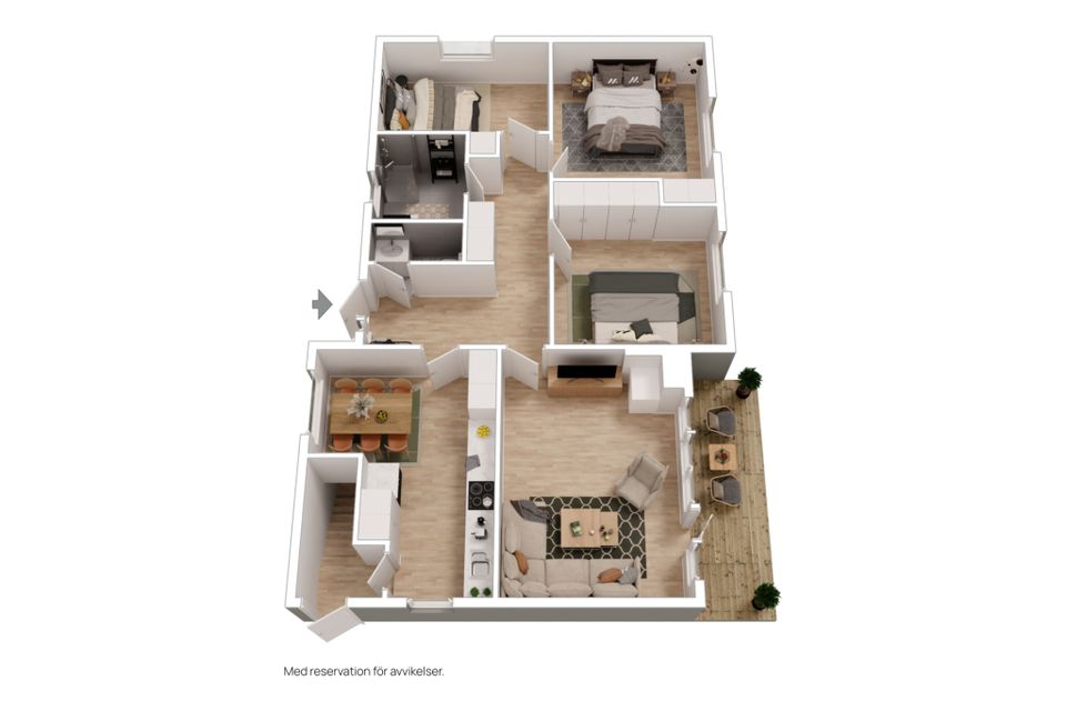 Villa, Harbacksvägen 1, Jägarnäs, Ludvika