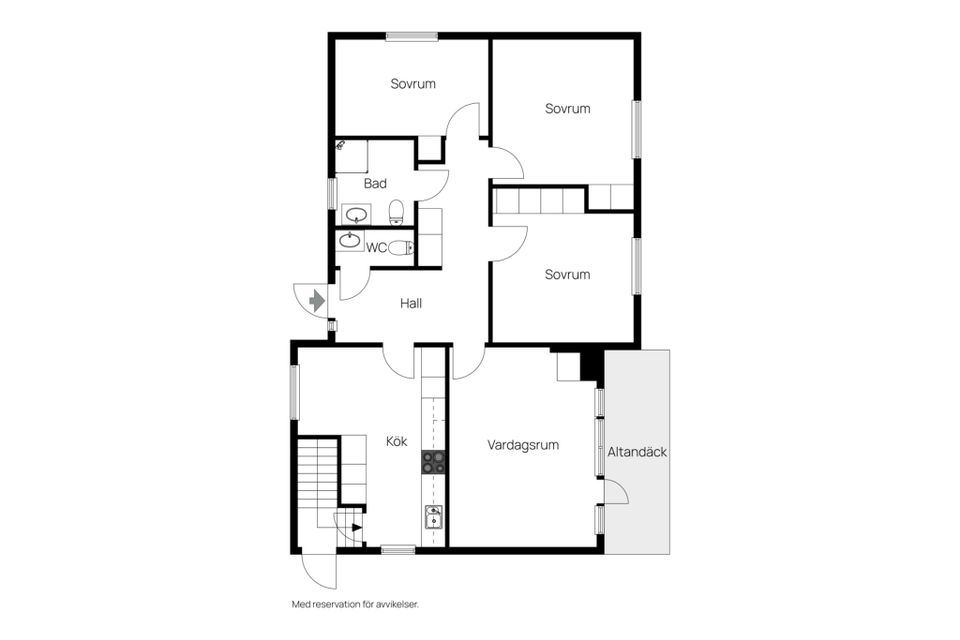 Villa, Harbacksvägen 1, Jägarnäs, Ludvika