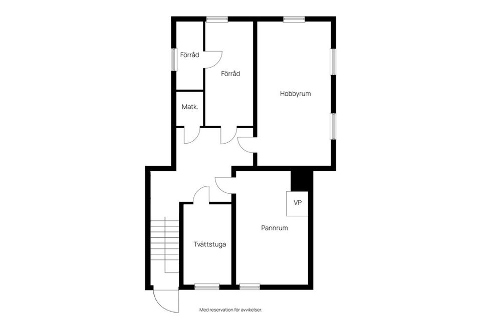 Villa, Harbacksvägen 1, Jägarnäs, Ludvika