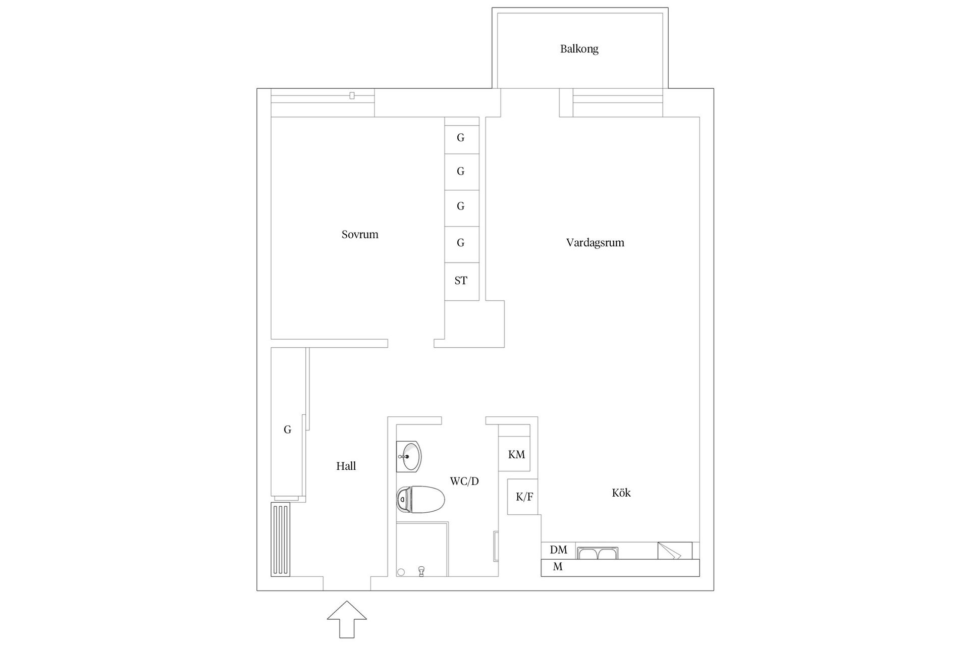 Bostadsrätt, Liberagatan 32, Lindholmen, Göteborg
