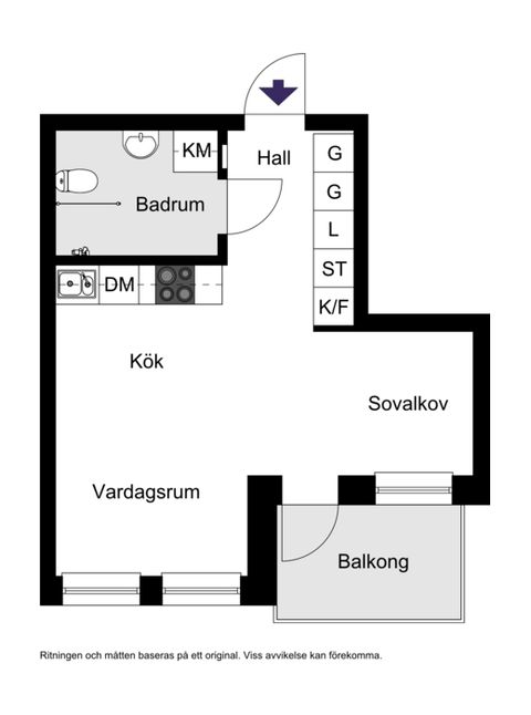 Bostadsrätt, Skånegatan 62, Centrala Halmstad - Väster, Halmstad