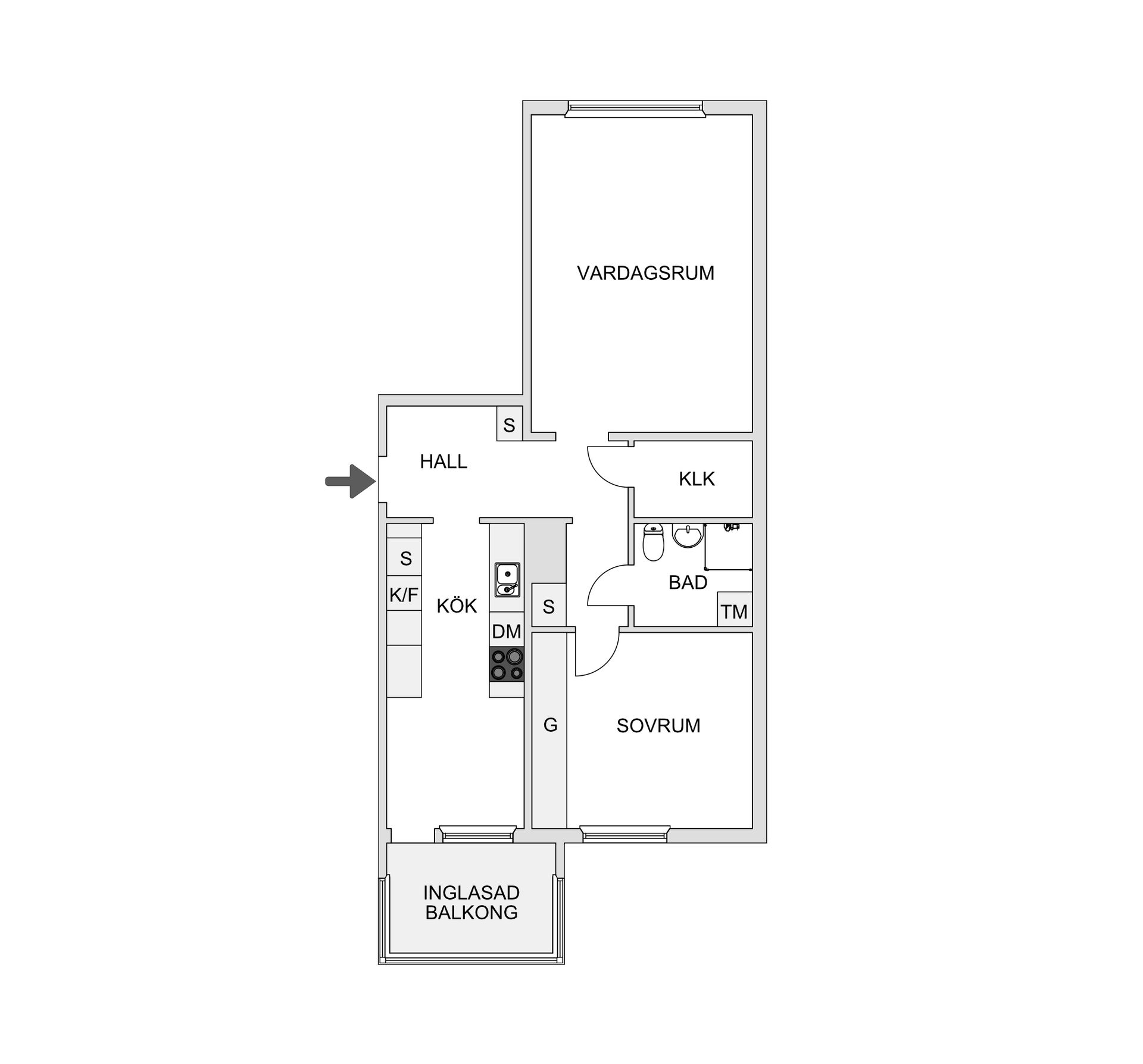 Bostadsrätt, Sätunavägen 9A, Märsta - Centralt, Sigtuna