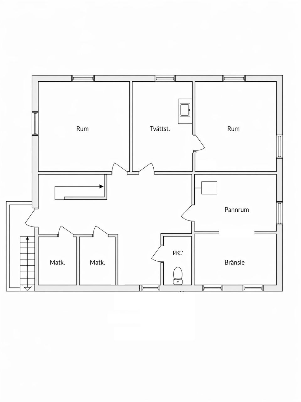 Villa, Villavägen 35, Centrala Älvdalen, Älvdalen