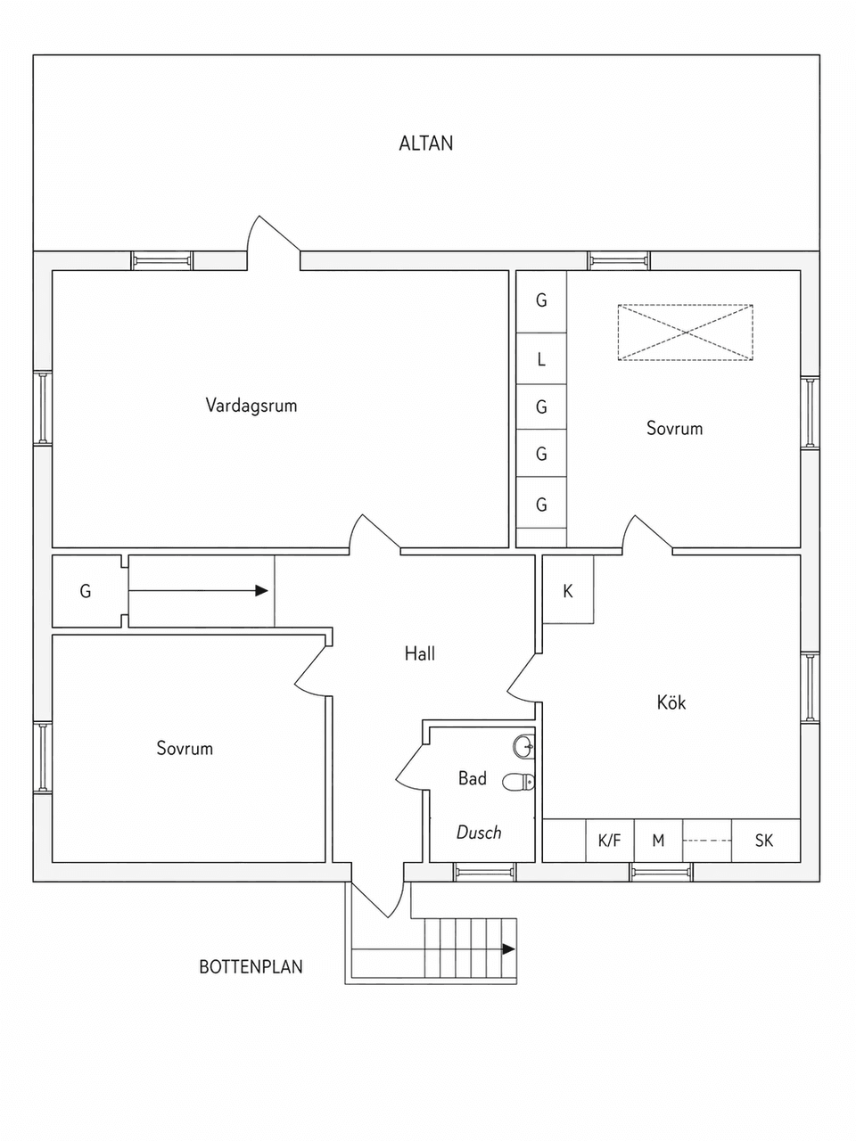 Villa, Villavägen 35, Centrala Älvdalen, Älvdalen