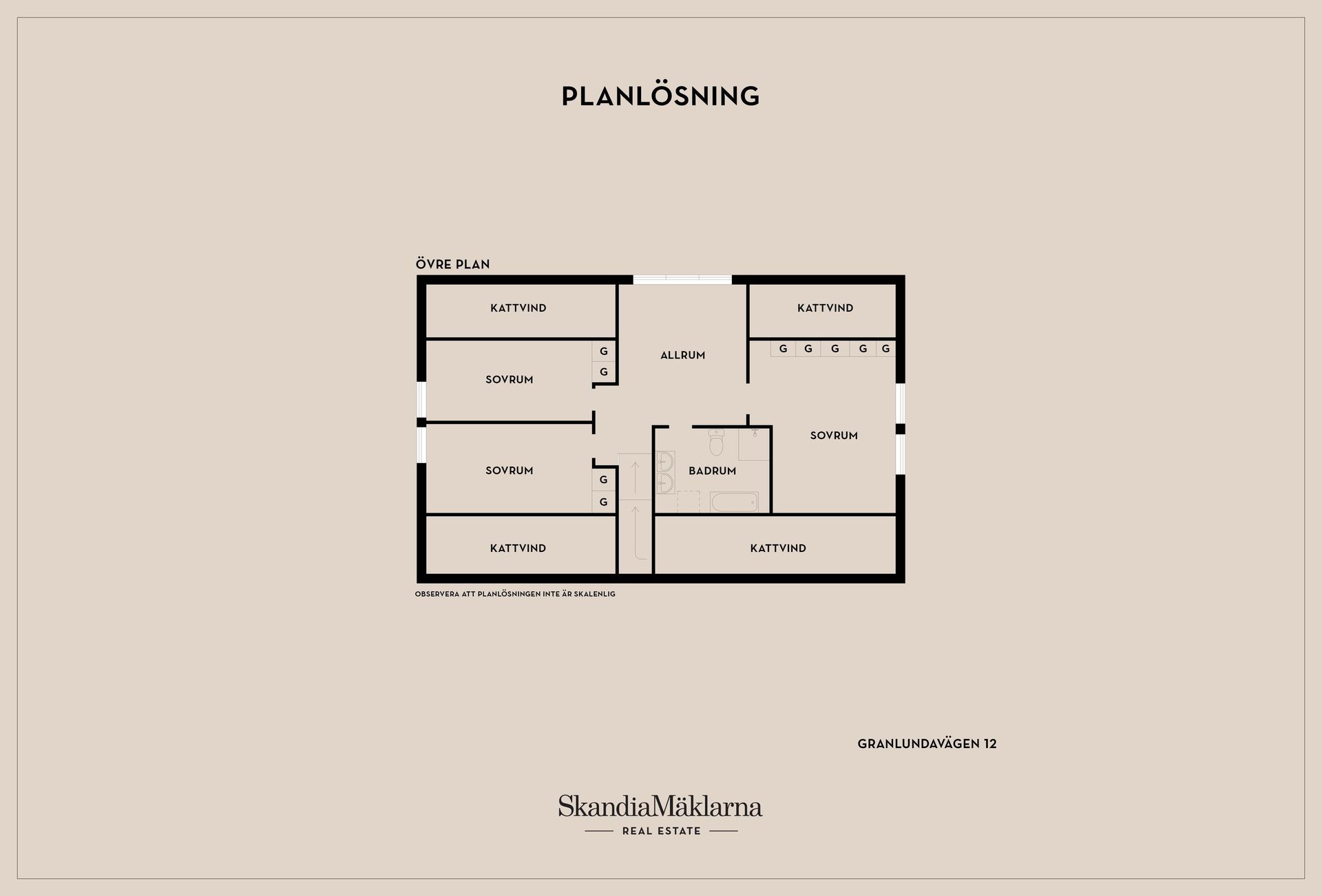 Villa, Granlundavägen 12, Eskilstuna