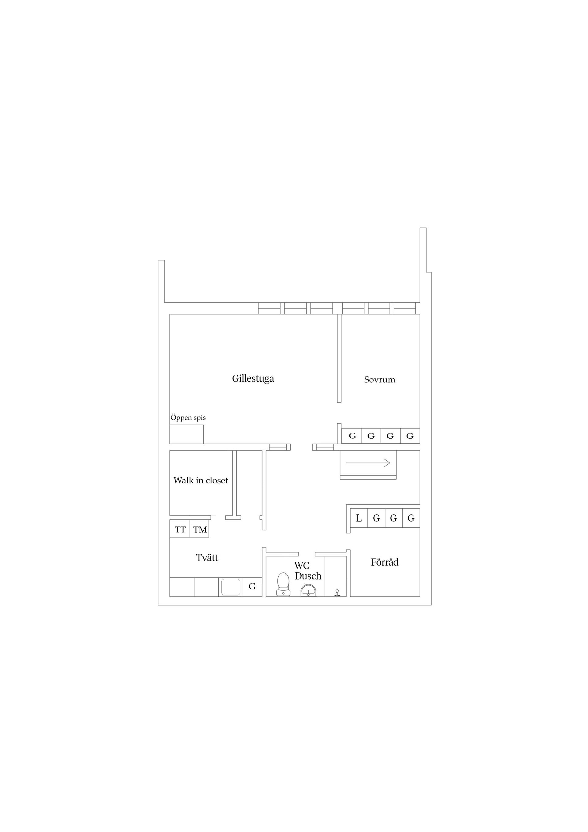 Villa, Radhus, Norrlandsgatan 53, Luthagen, Uppsala