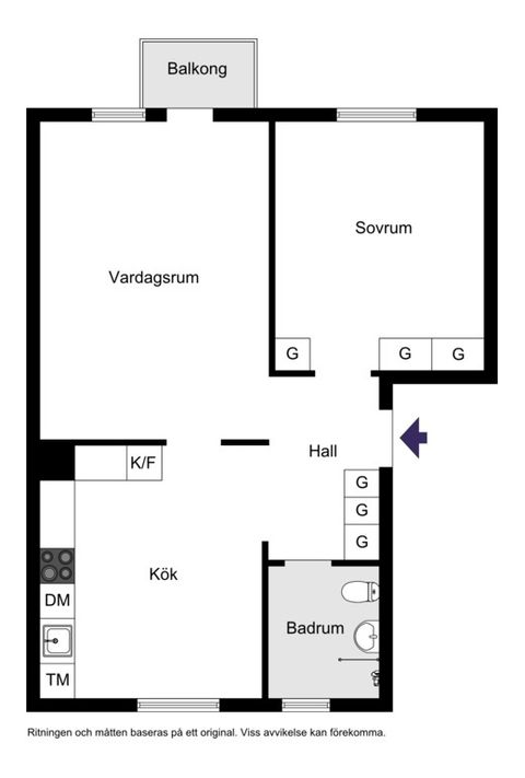 Bostadsrätt, Lyckebyvägen 16, Hammarbyhöjden, Johanneshov, Stockholm