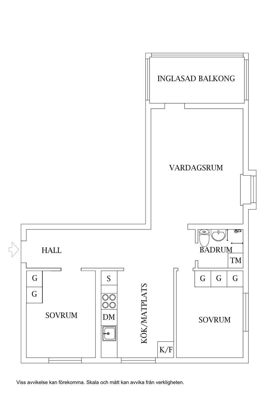 Bostadsrätt, Bergnäsvägen 16B, Bergnäset, Luleå
